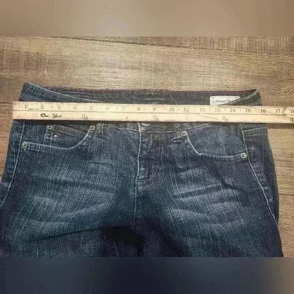 Tommy Hilfiger Women's American Freedom Modern Rise Bootcut Blue Jeans Size 10 - Picture 3 of 6